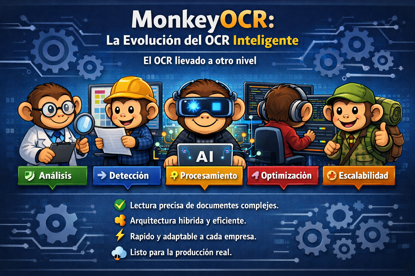 MonkeyOCR Haciendo que los PDFs complejos sean realmente parseables