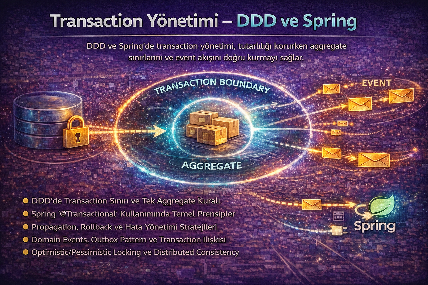 Bölüm 9.5: Transaction Yönetimi — DDD ve Spring