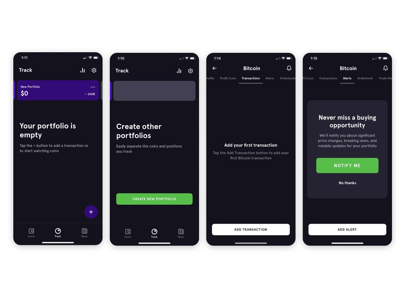 5 Design principles for crypto. And which mobile apps win at each. | by  Alexandra Grochowski | UX Collective