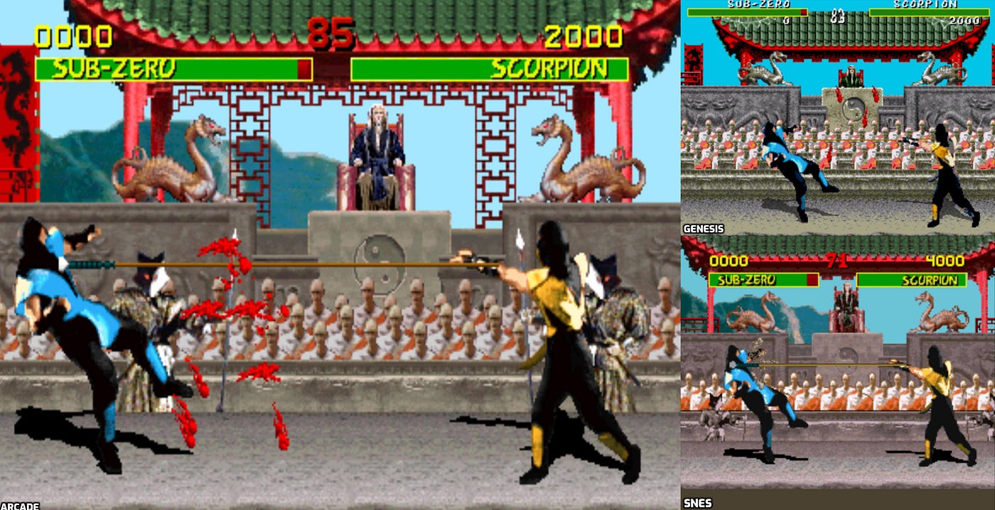 Mortal Kombat (SNES) - online game