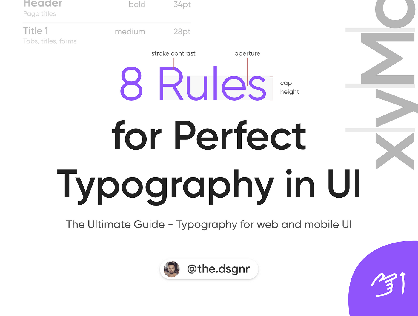 8 Rules for Perfect Typography in UI | by Dorjan Vulaj | Prototypr