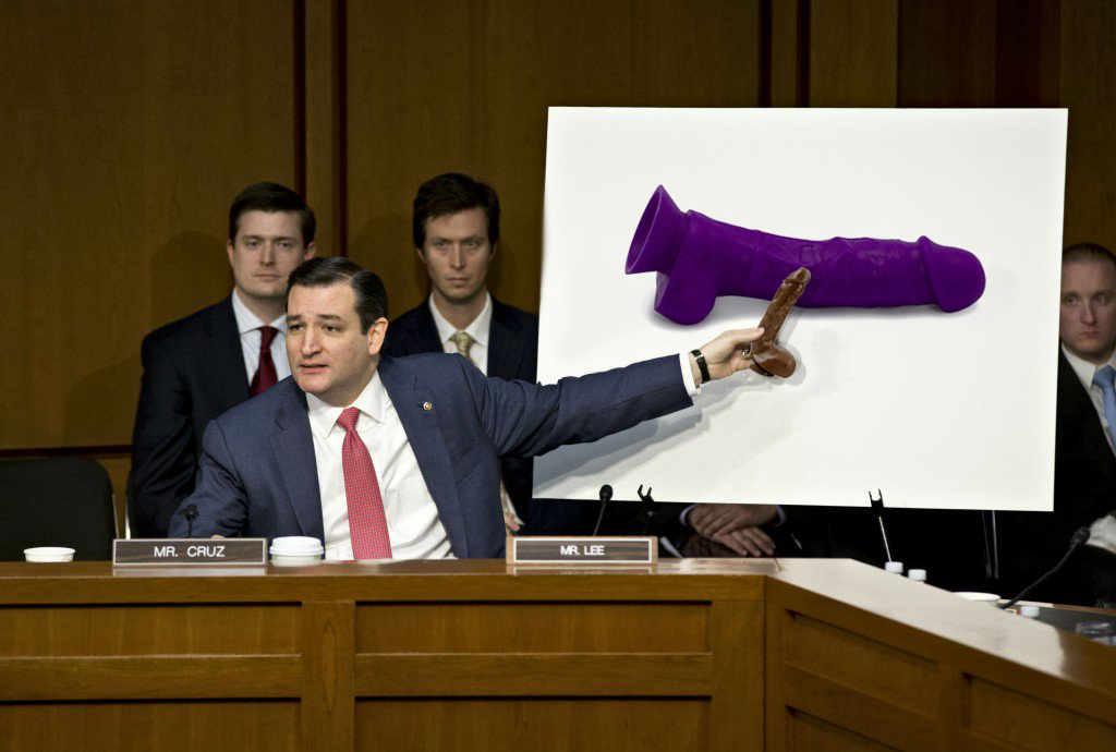 Why I can't stop putting dildos into the hands of powerful conservatives |  by Matt Haughey | Medium