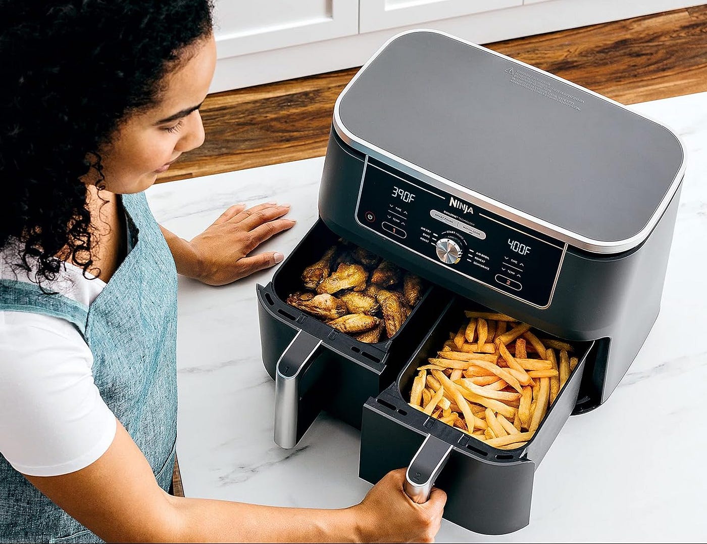 Air Fryer Showdown: Ninja 2 Basket vs. COSORI vs. Ninja Flip-Away — Your  Ultimate Guide to Healthy Cooking, by Zeel Kinkhab