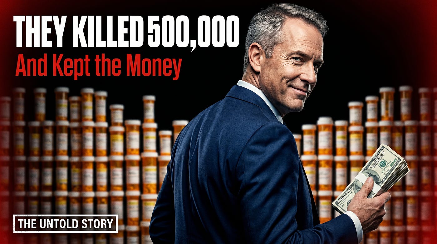 The Drug Family That Killed 500,000 Americans — And Bought Their Way Out of Justice