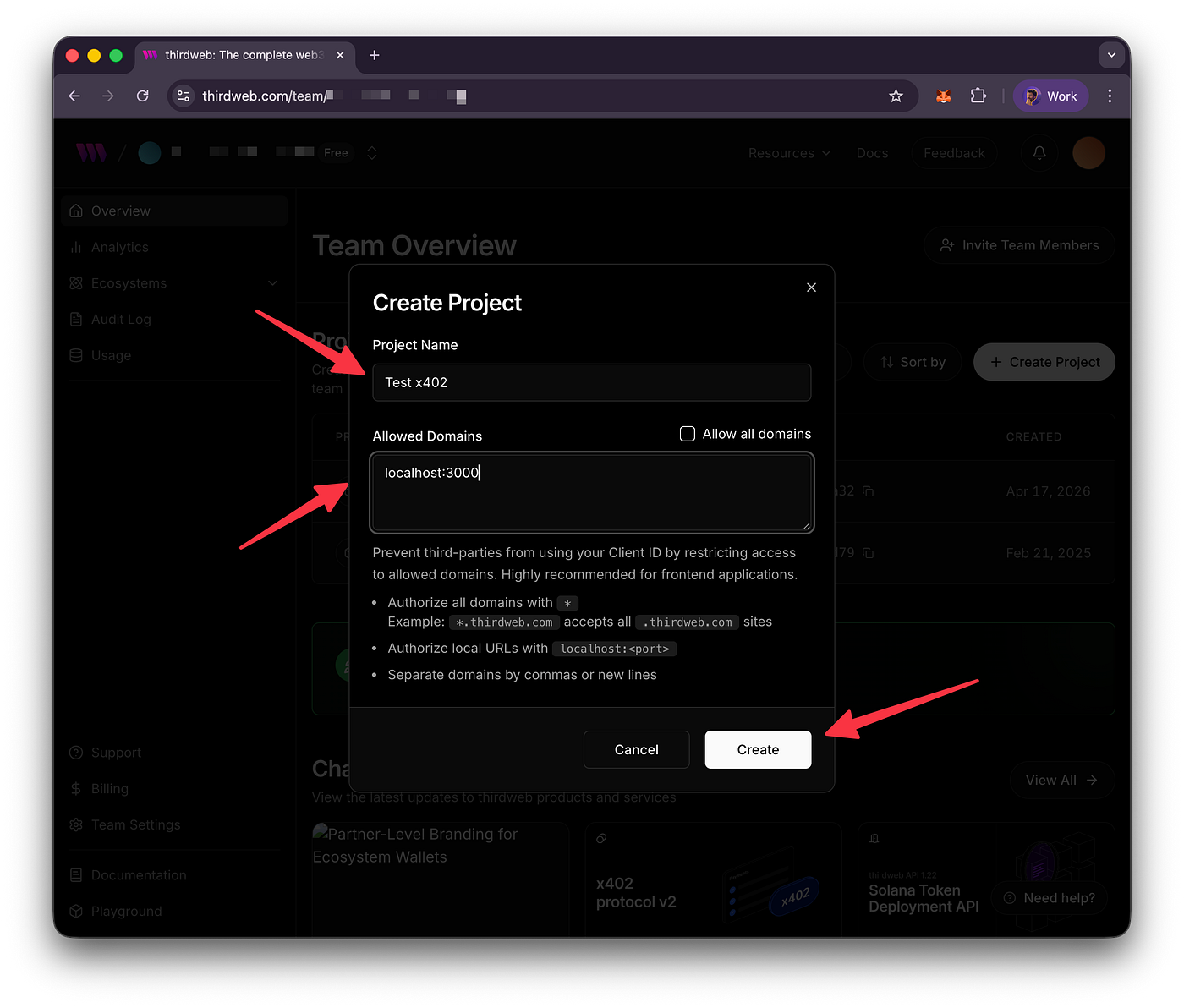 Configuring New Project