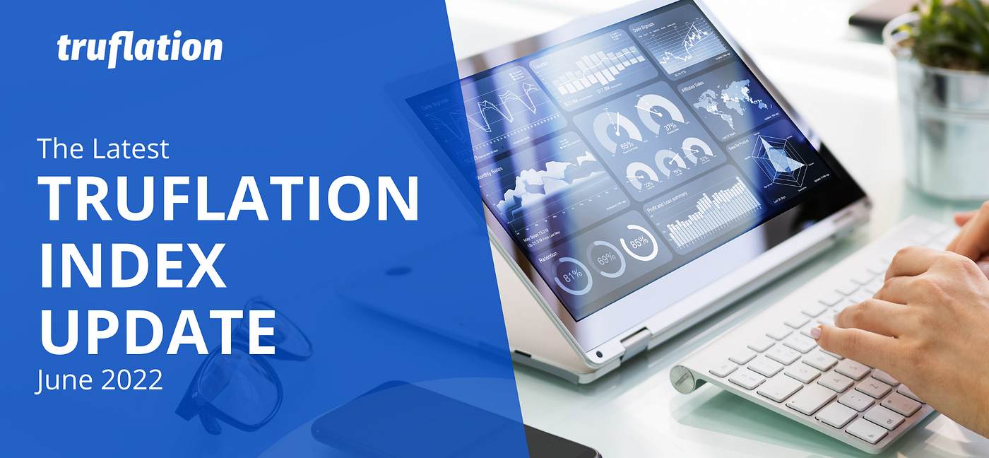 The Truflation independent inflation index update, June 2022. | Truflation