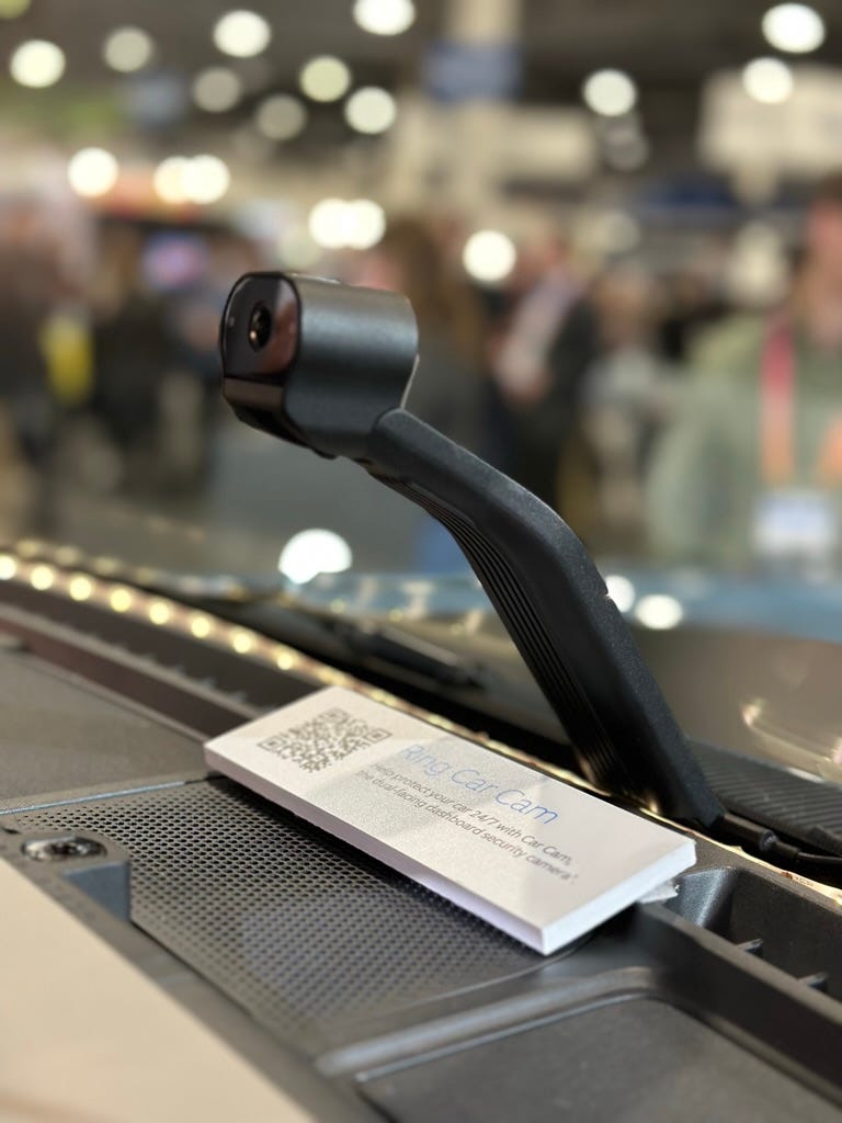 Ring Unveils New 'Car Cam' Dual-Facing Dash Security Camera [Video