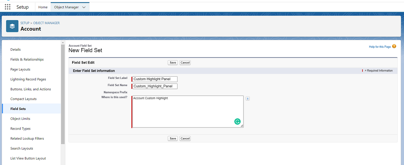 Custom Dynamic Highlight Panel in Salesforce Lightning | by Nickson Joram |  Medium