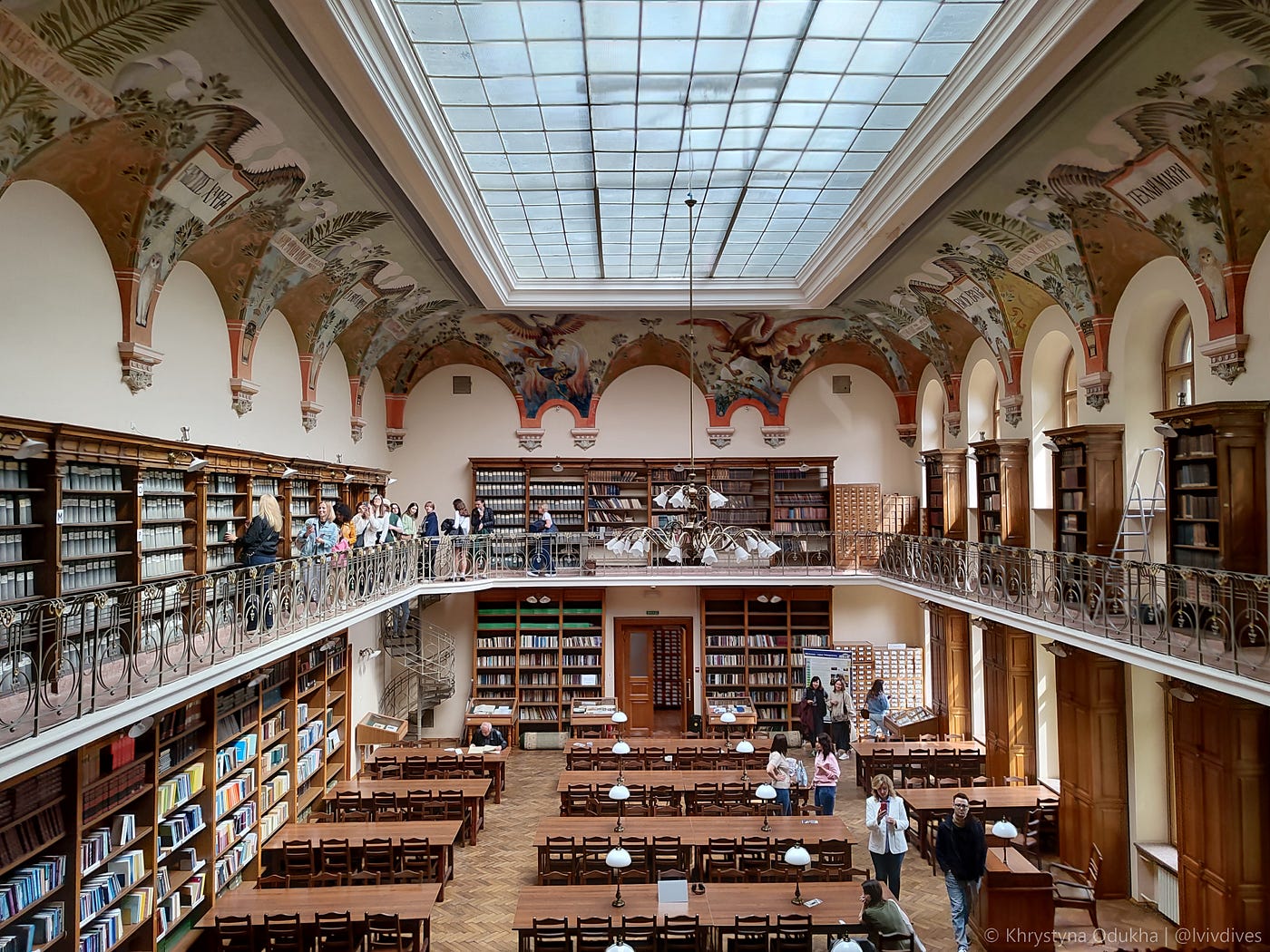 The Most Beautiful Library in Lviv Feels Like a Time Machine