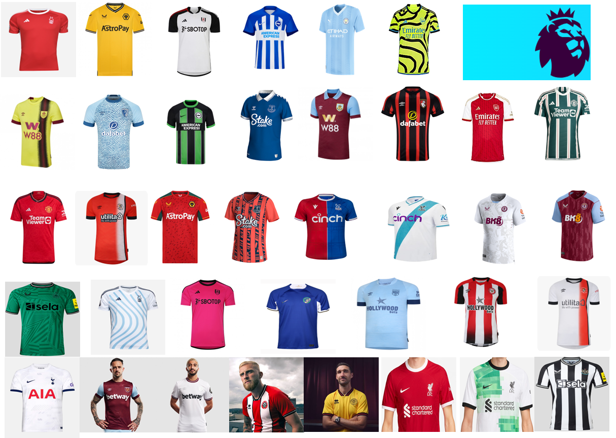 2023-24 Premier League Kits - Football Today