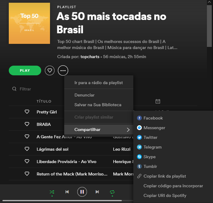 API Spotify: passo a passo de como utilizar e possíveis análises de  playlists, by Matheus Duzzi Ribeiro