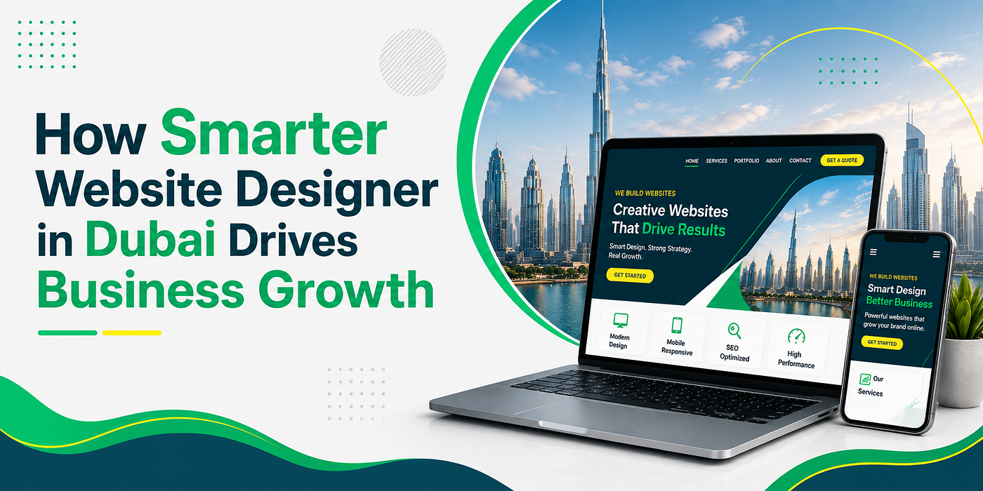 How Smarter Website Designer in Dubai Drives Business Growth?