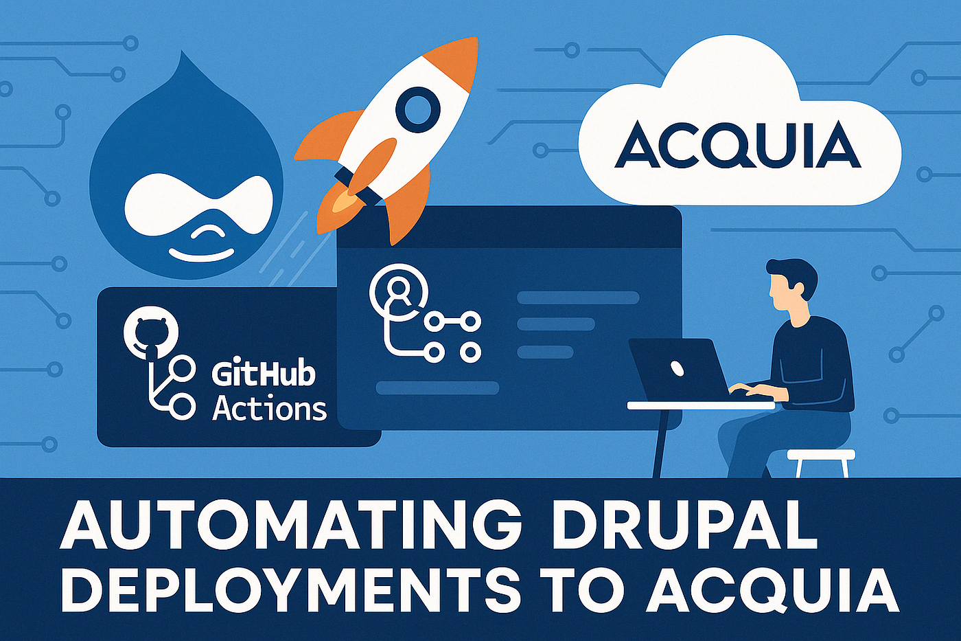 🚀 Automating Drupal Deployments to Acquia with GitHub Actions