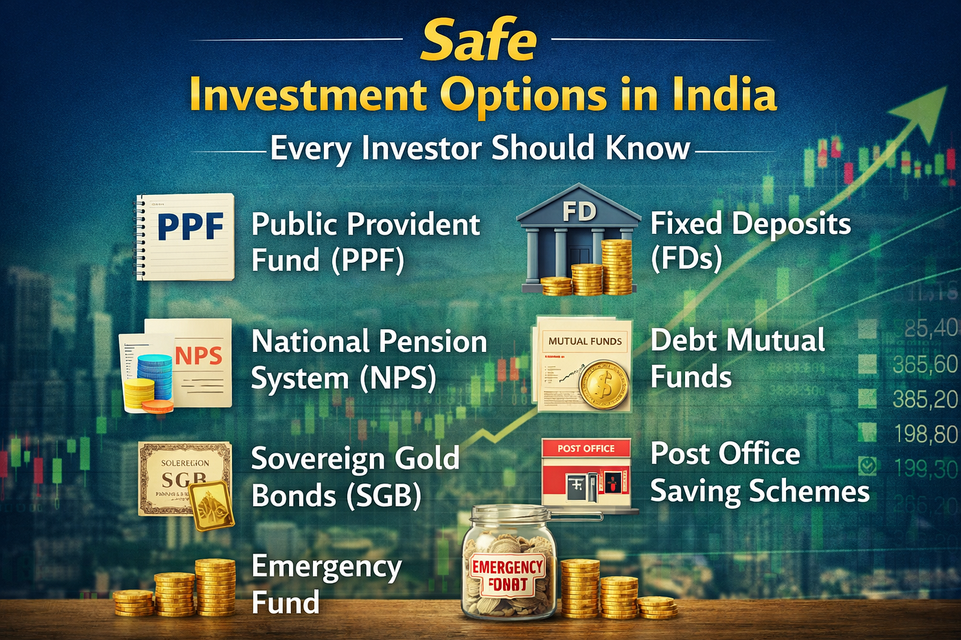Safe Investment Options in India Every Investor Should Know