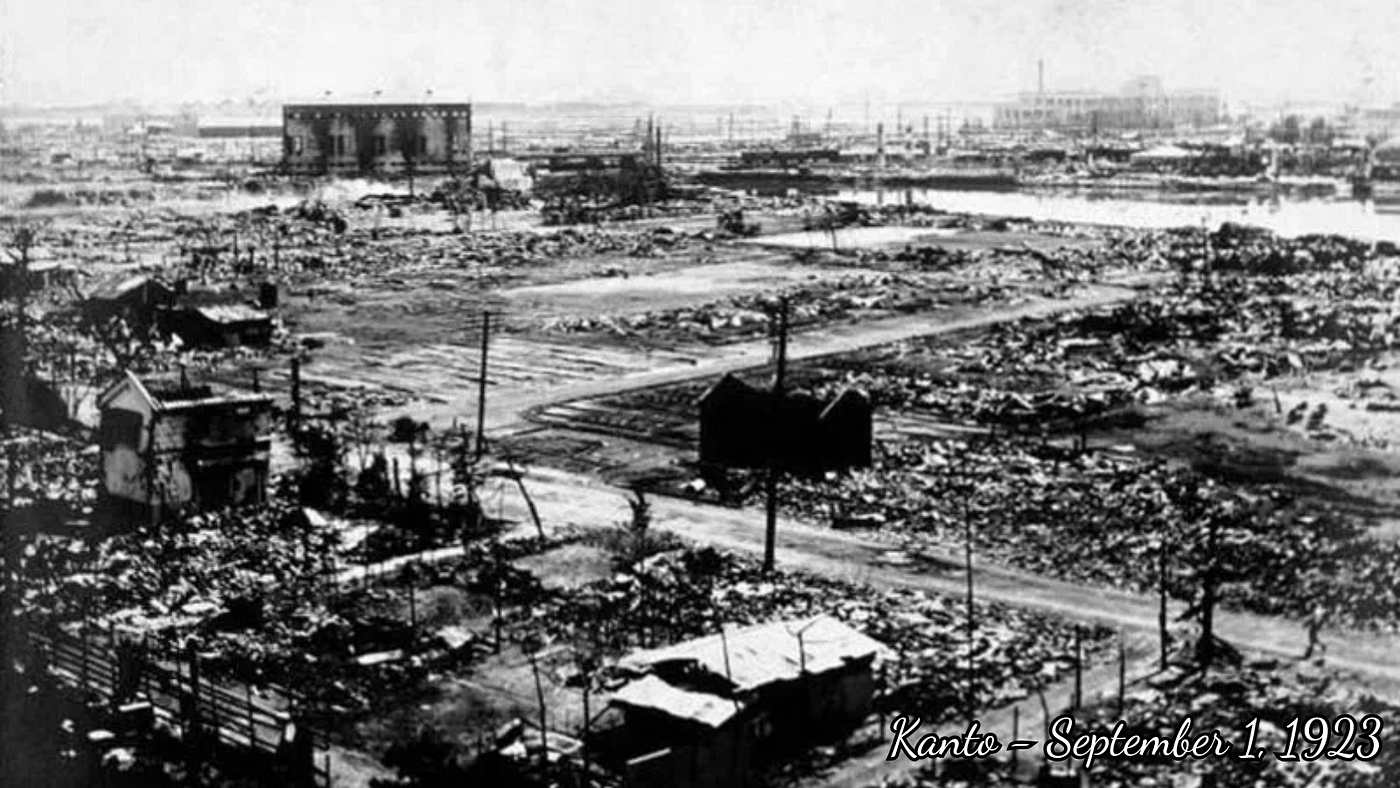 1923 — Great Kanto Earthquake