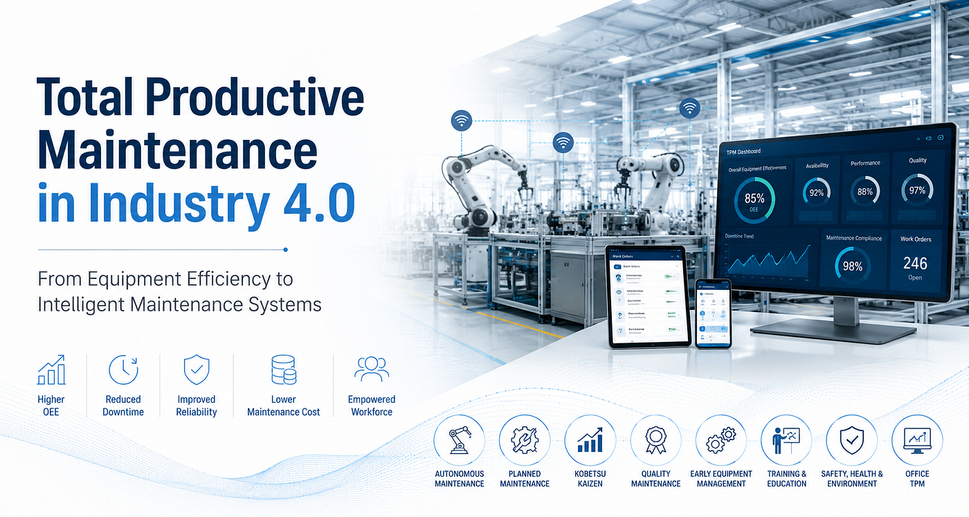 What Is Total Productive Maintenance (TPM)? A Complete Industry 4.0 Guide