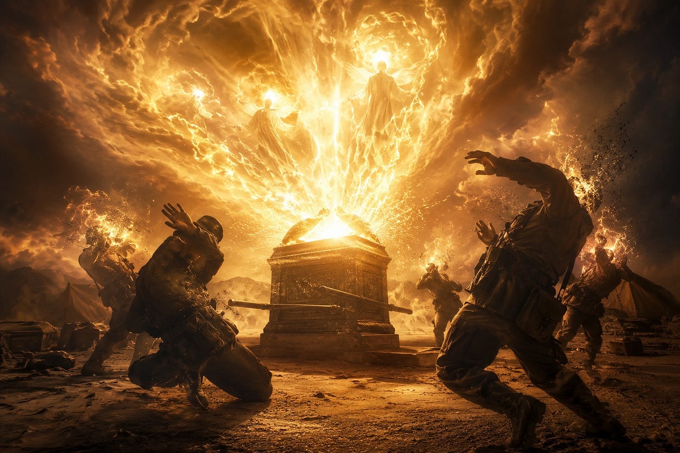 E25–14: The REAL REASON the Nazis’ faces melted off in that scene from Raiders of the Lost Ark