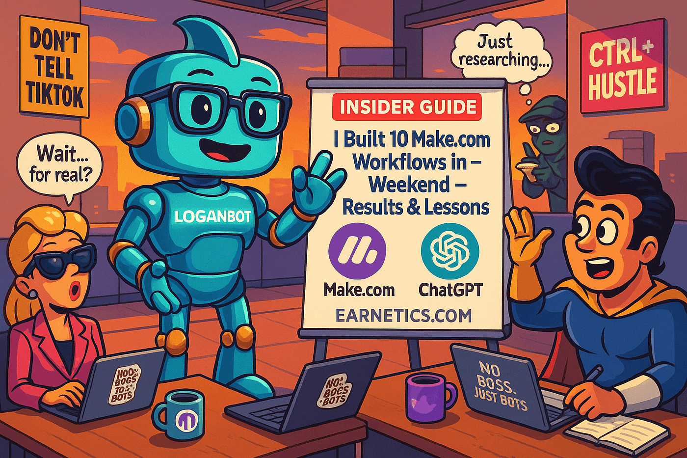 I Built 10 Make.com Workflows in a Weekend — Results & Lessons