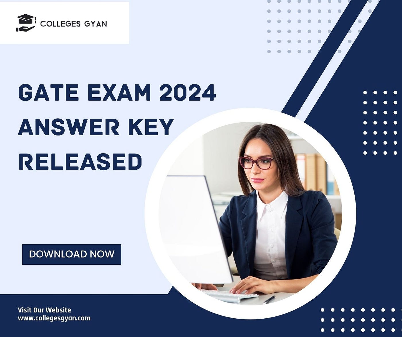 GATE 2024 Answer Key Download| Collegesgyan