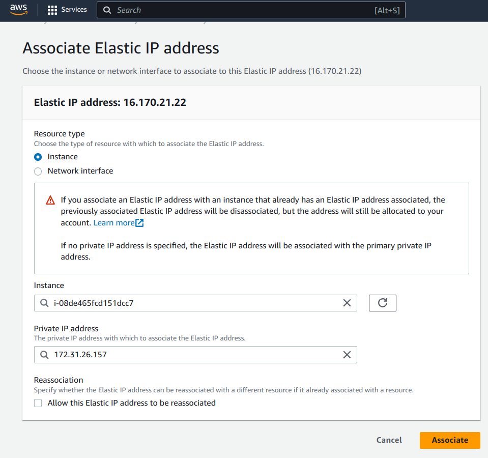 How to Secure a Static IP for Your Amazon EC2 Instance with Elastic IP | by  Kacper Bąk | Medium