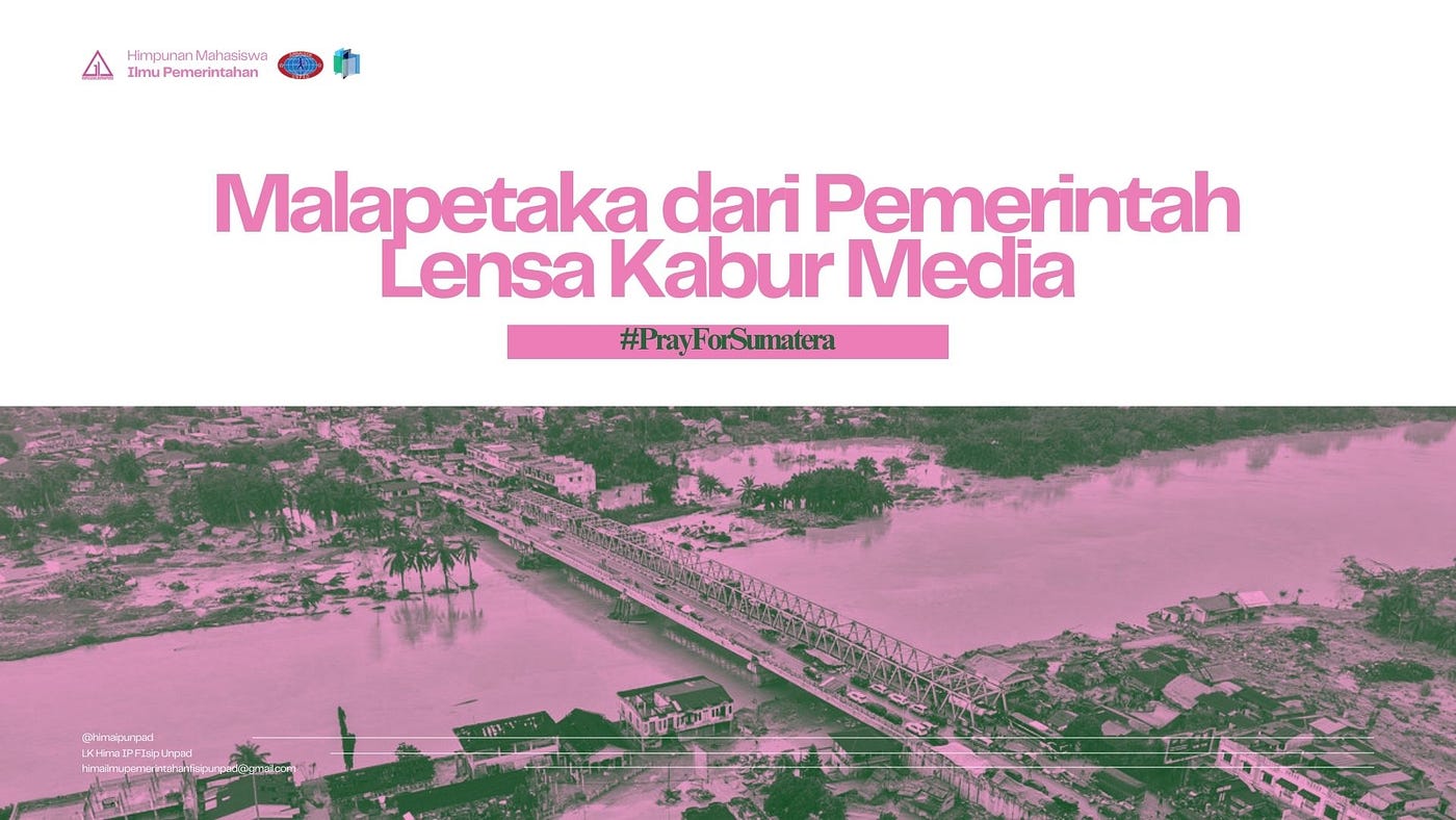 Malapetaka dari Pemerintah, Lensa Kabur Media