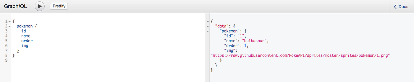 Pokémon GraphQL Server