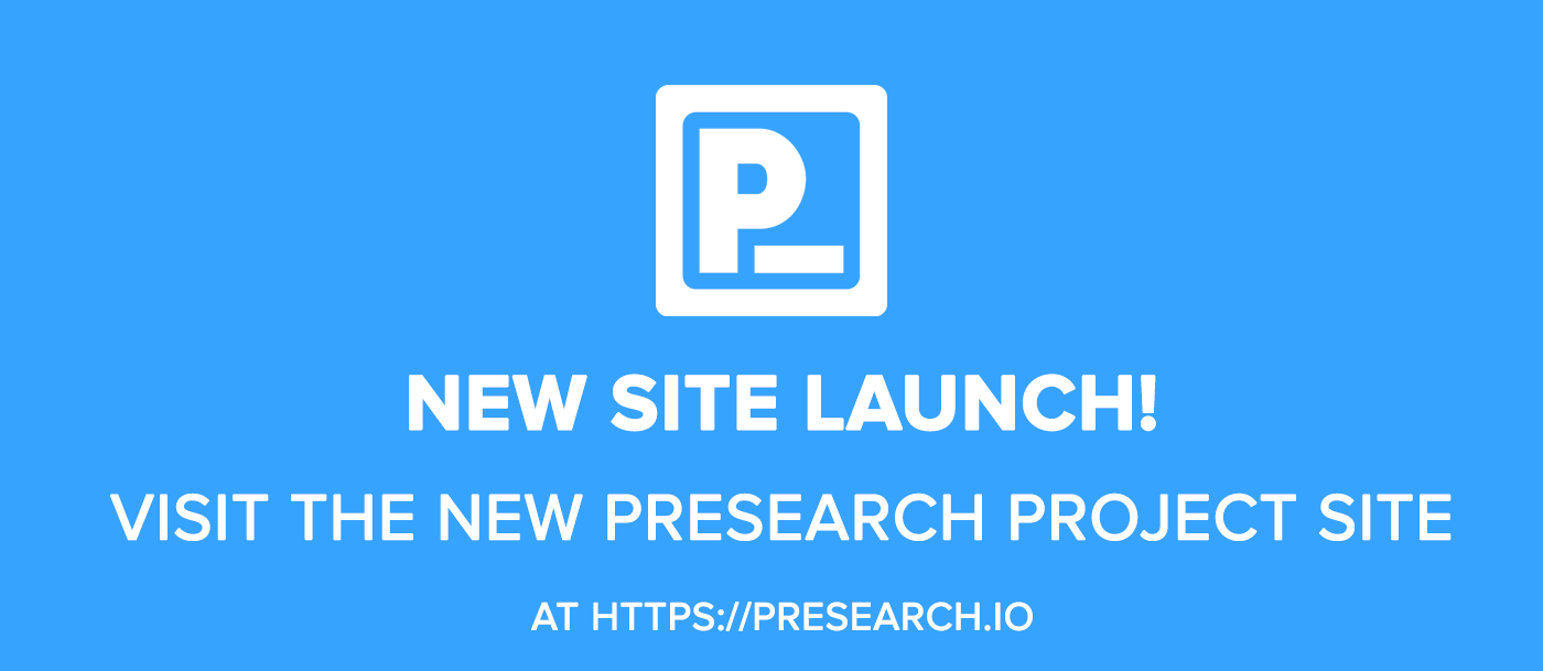 New Presearch.io Website Launched | by Presearch | Medium