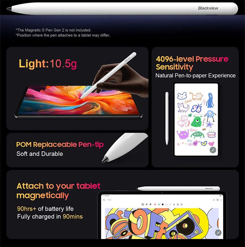 Blackview Tab 18: The Best Value-for-Money Tablet for Sketching Today, by  China Products News