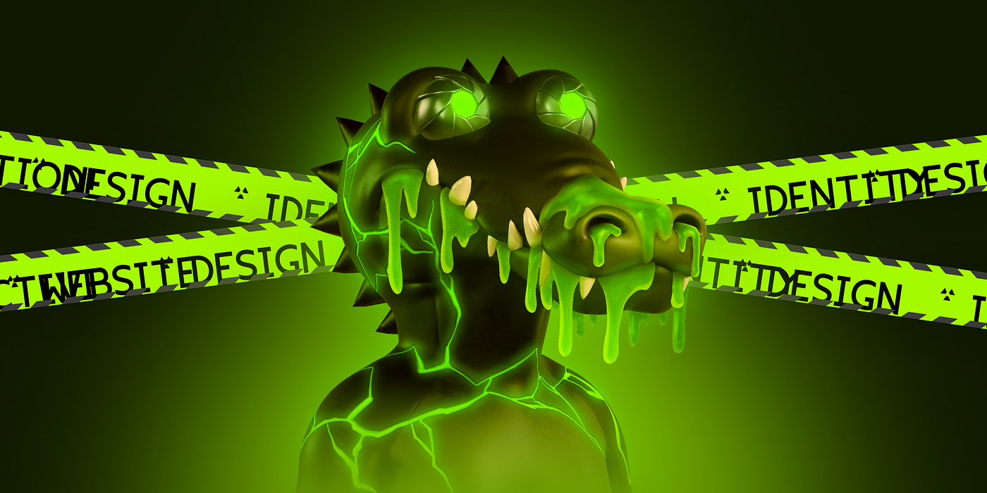 Radioactive Crocs Club: Web3 Branding & Website Design