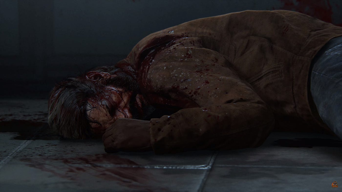 Spoiler) Should Joel have died from the blood loss in The Last of