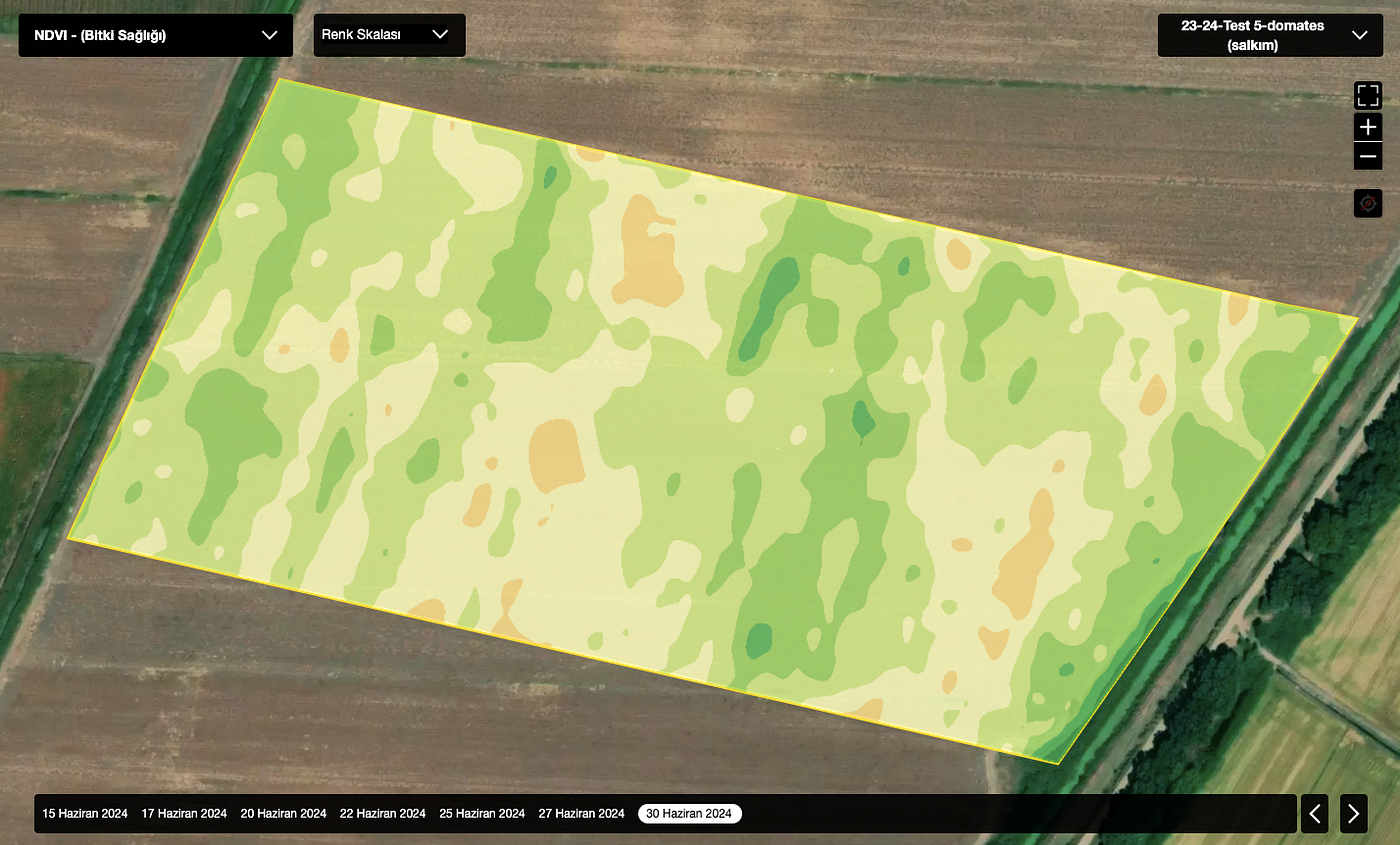 Tarla.io’ da NDVI Kullanımı