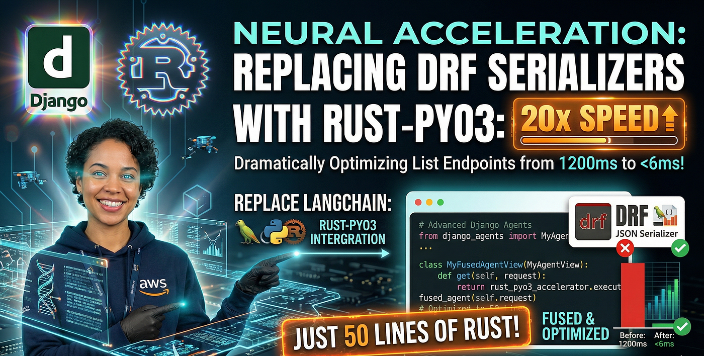 Replacing Django’s DRF JSON Serializer with a Rust-Native Encoder via PyO3: 20x on List Endpoints