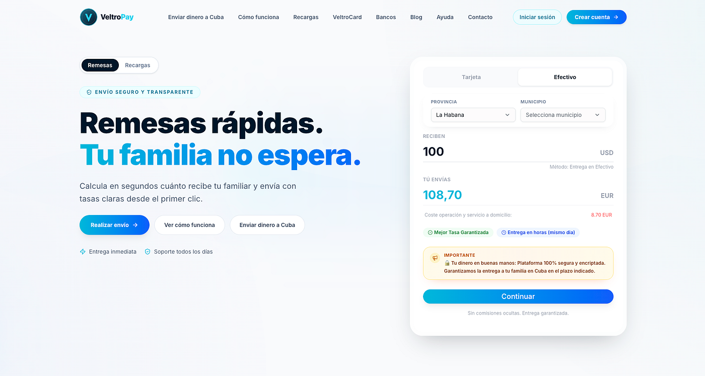 Cómo enviar dinero a Cuba desde España en 2026 (rápido, seguro y sin complicaciones)