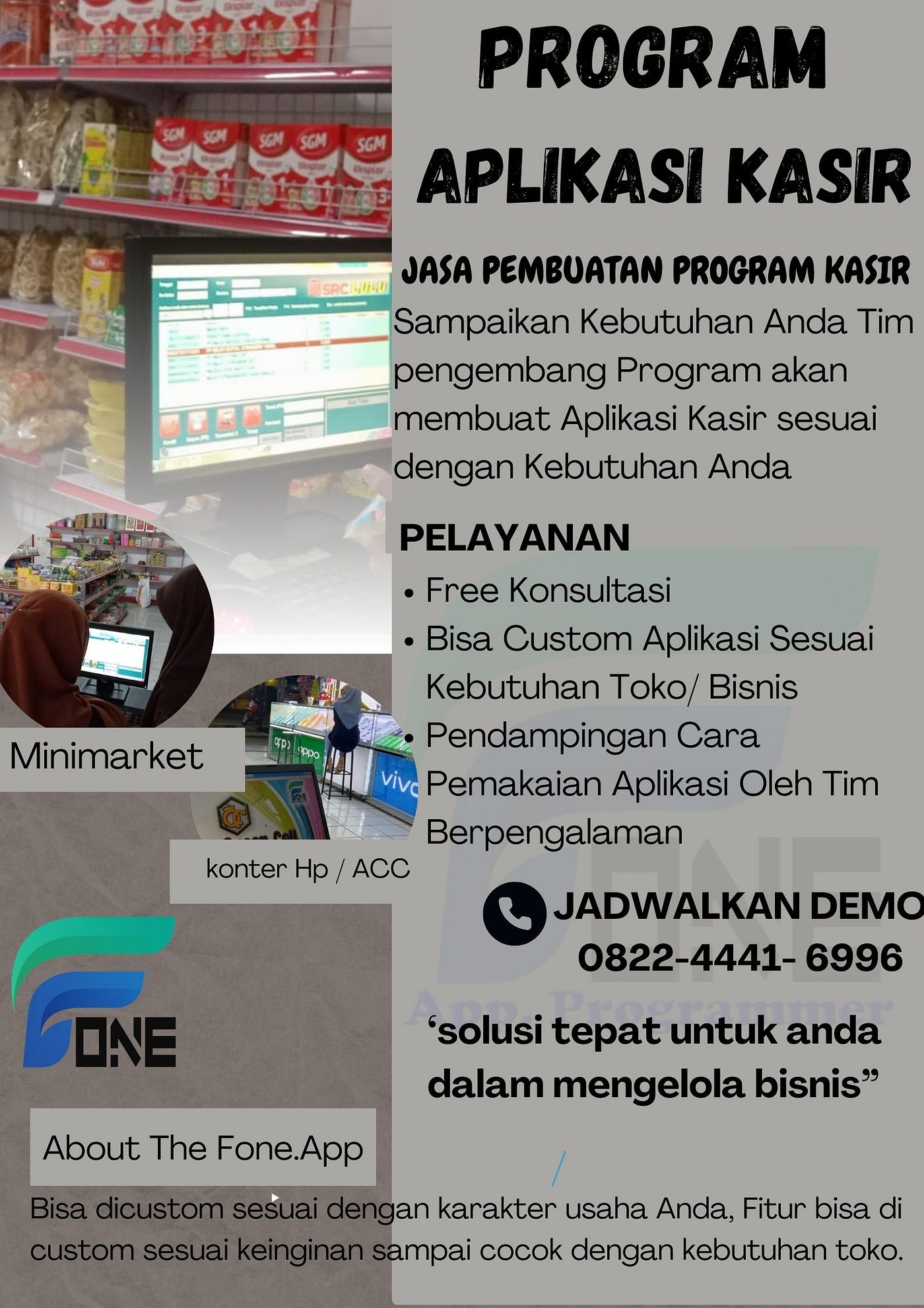 Aplikasi Kasir Bisa Dipakai Semua Jenis Usaha