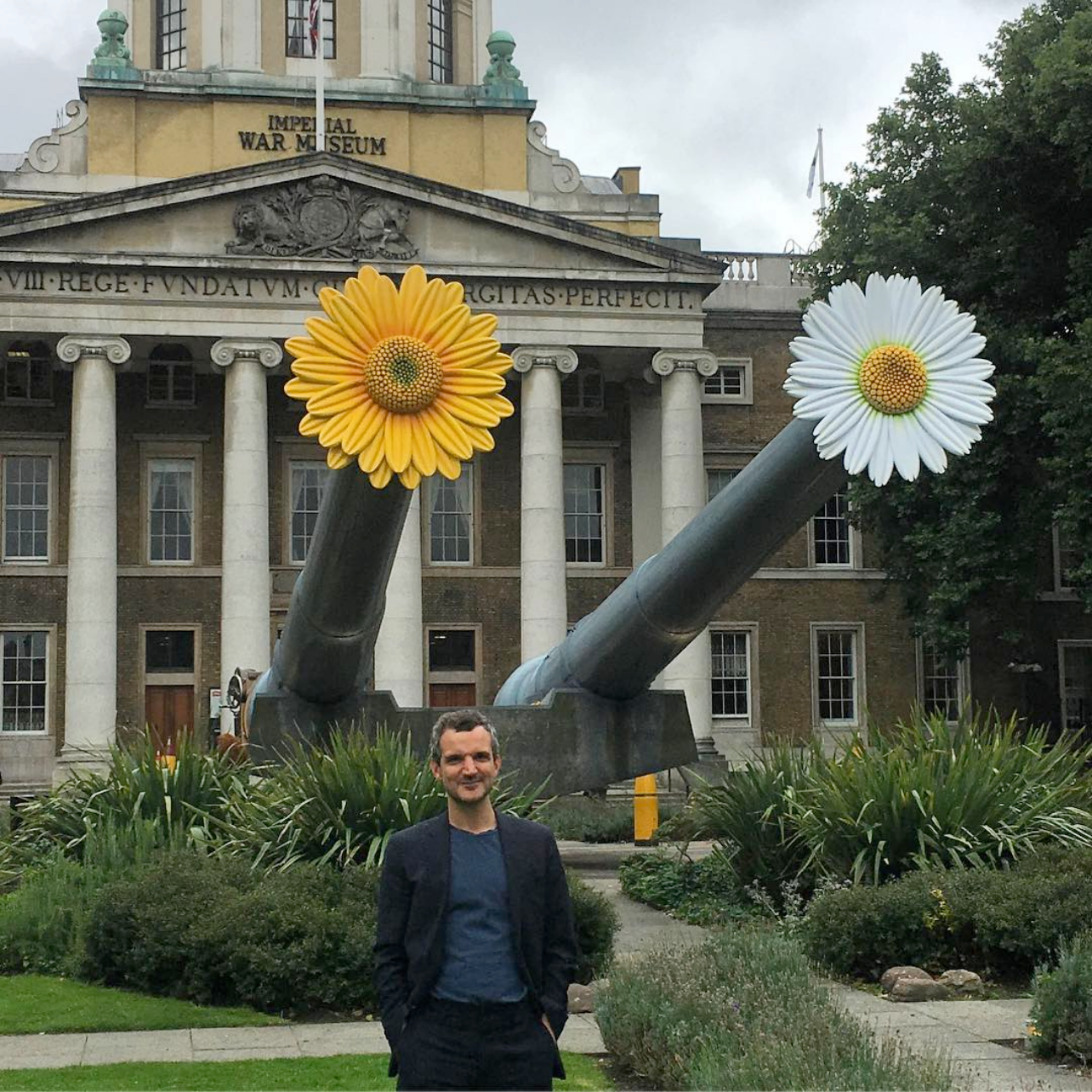 80 cm Gun Shell, Inside the Imperial War Museum in London, …