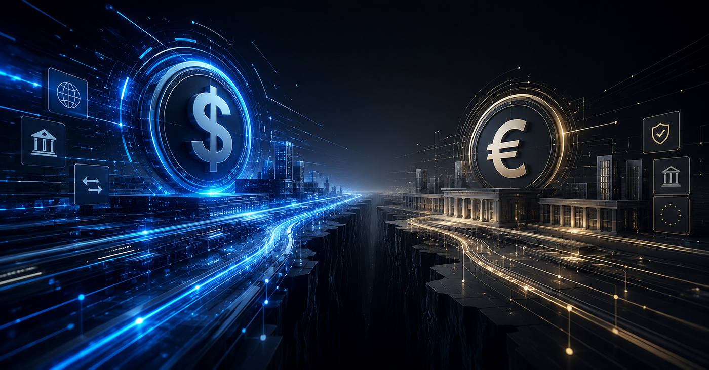 The Stablecoin Gap: Why the US Pulled Ahead, and Europe Is Still Catching Up