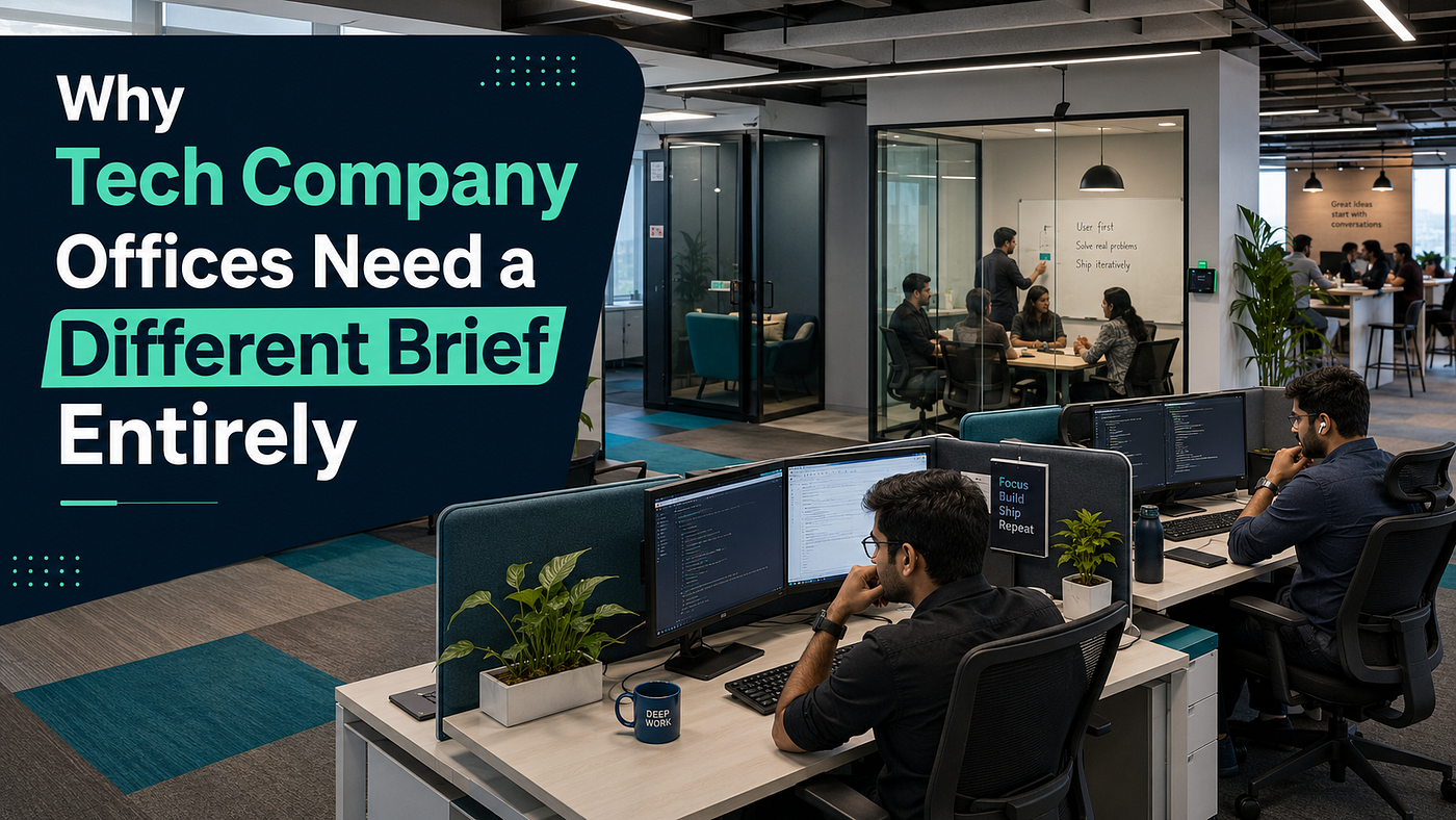 Why Tech Company Offices Need a Different Brief Entirely