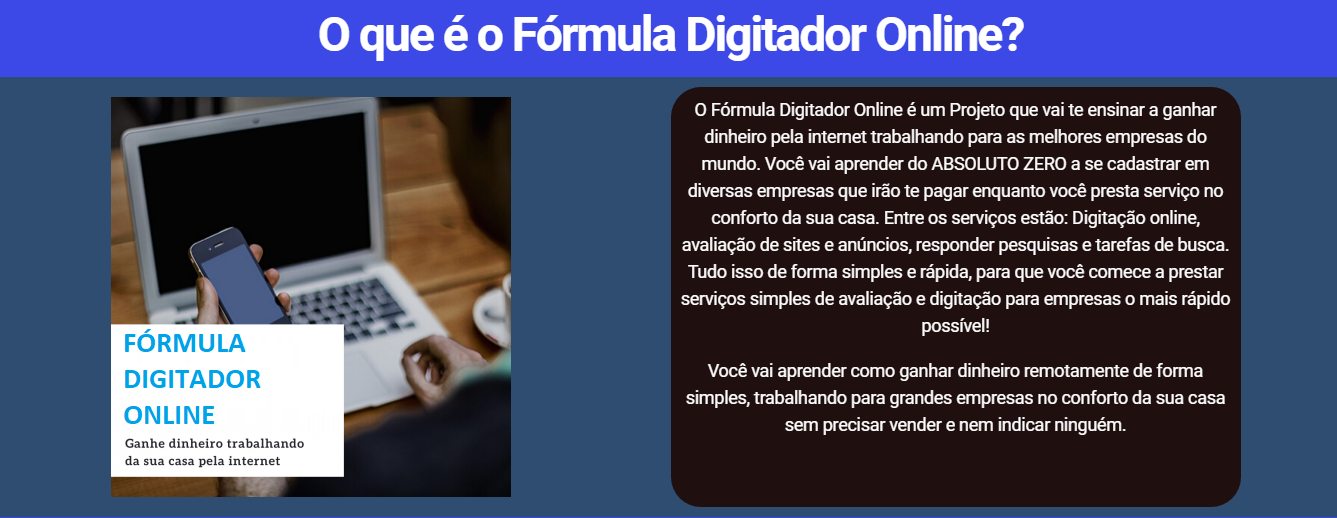 Curso fórmula digitador online funciona? veja tudo!, by Laudenir Machado  De Figueiredo Junior