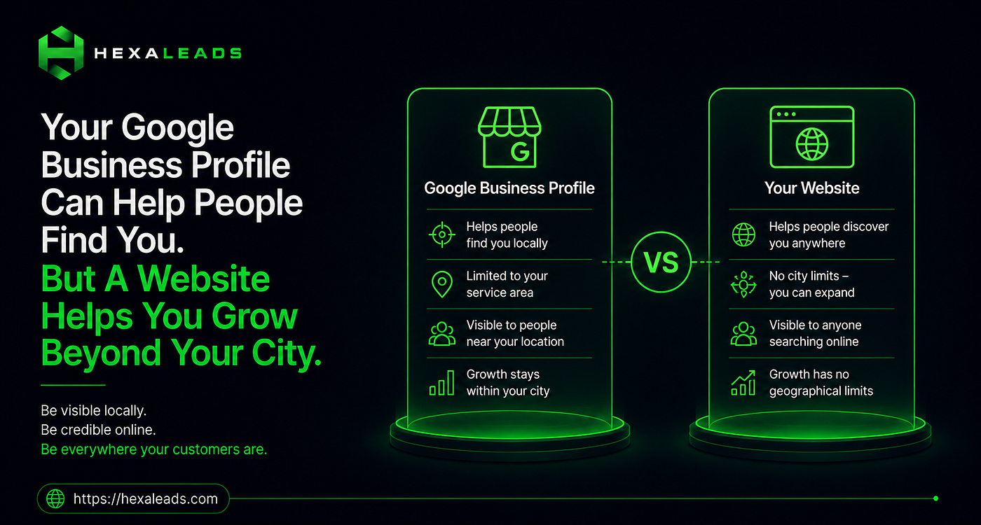 Your Google Business Profile Can Help People Find You.