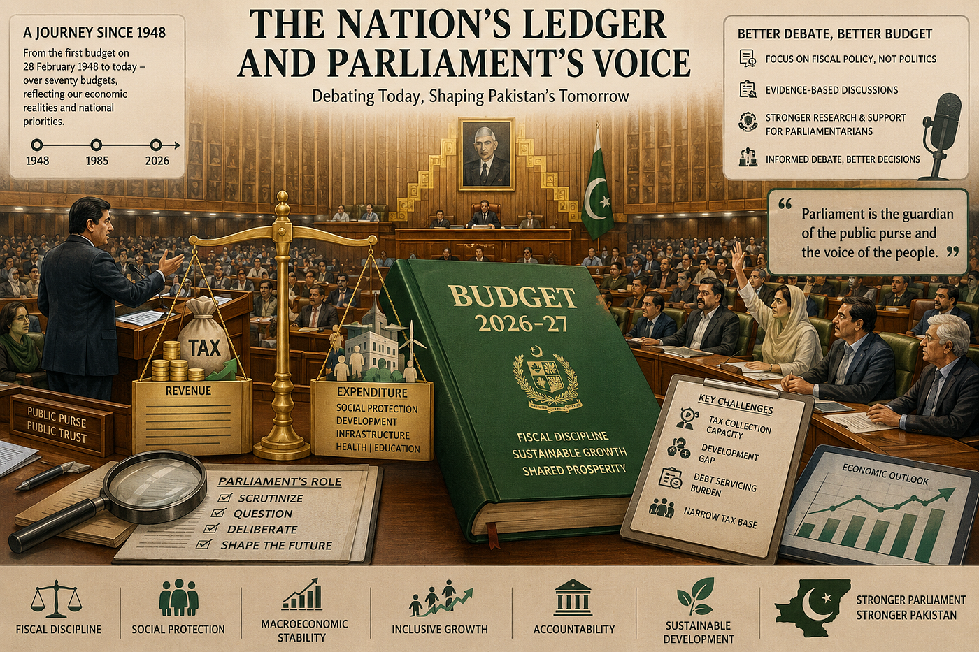 The Nation’s Ledger and Parliament’s Voice