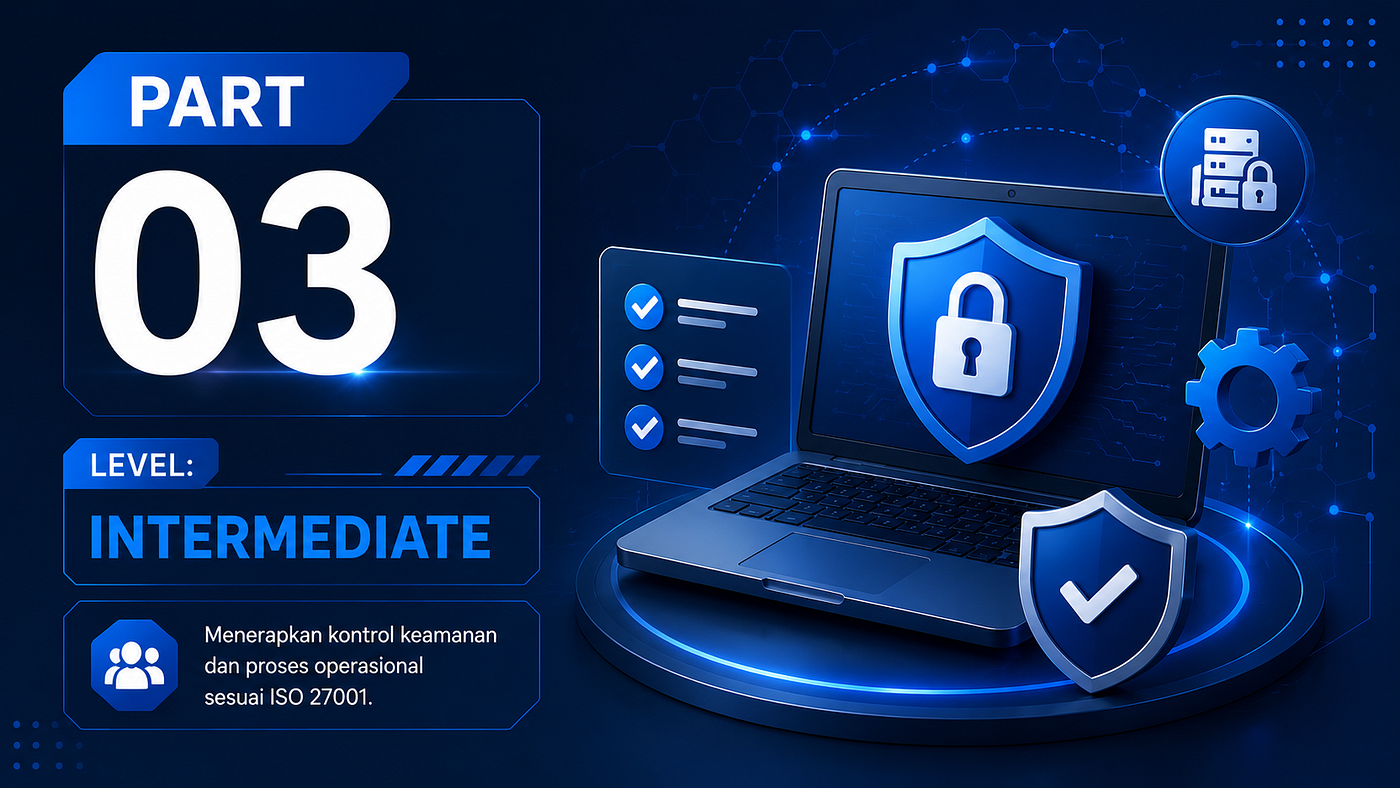 Keamanan Siber Berbasis ISO/IEC 27001:2022 — Part 3 dari 5
