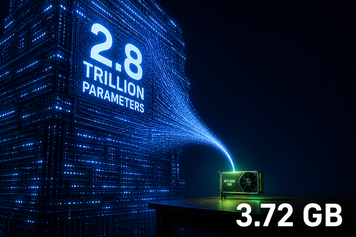 Unbelievable! Run Kimi K3–2.8 Trillion Parameters — on a Single 4GB GPU