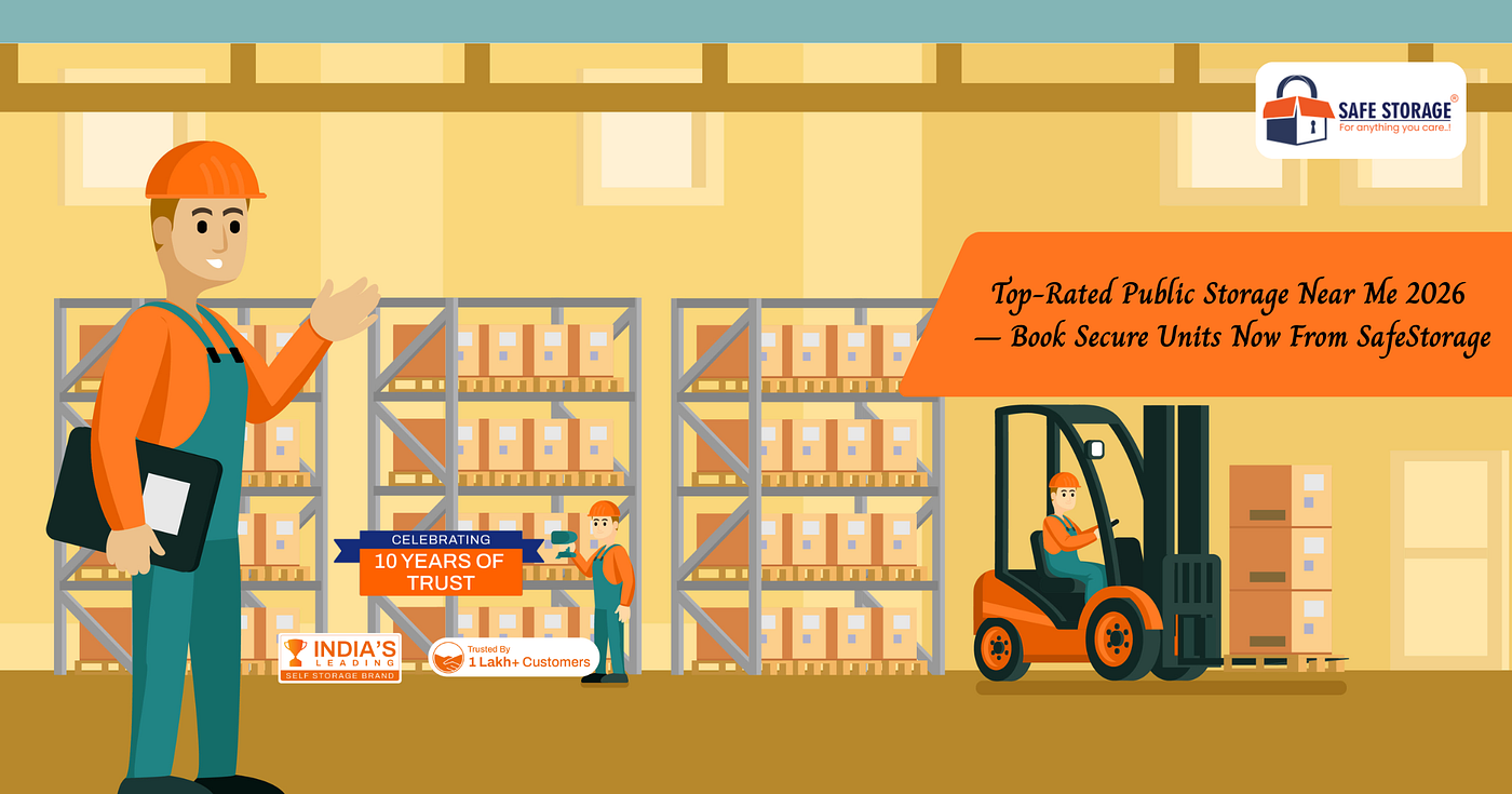 Top-Rated Public Storage Near Me 2026 — Book Secure Units Now From SafeStorage