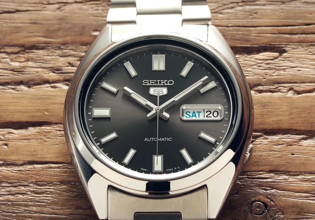 Seiko 5 SNXS79 — Watch Review. The Poor Man's Datejust | by The Watch Nut |  Medium