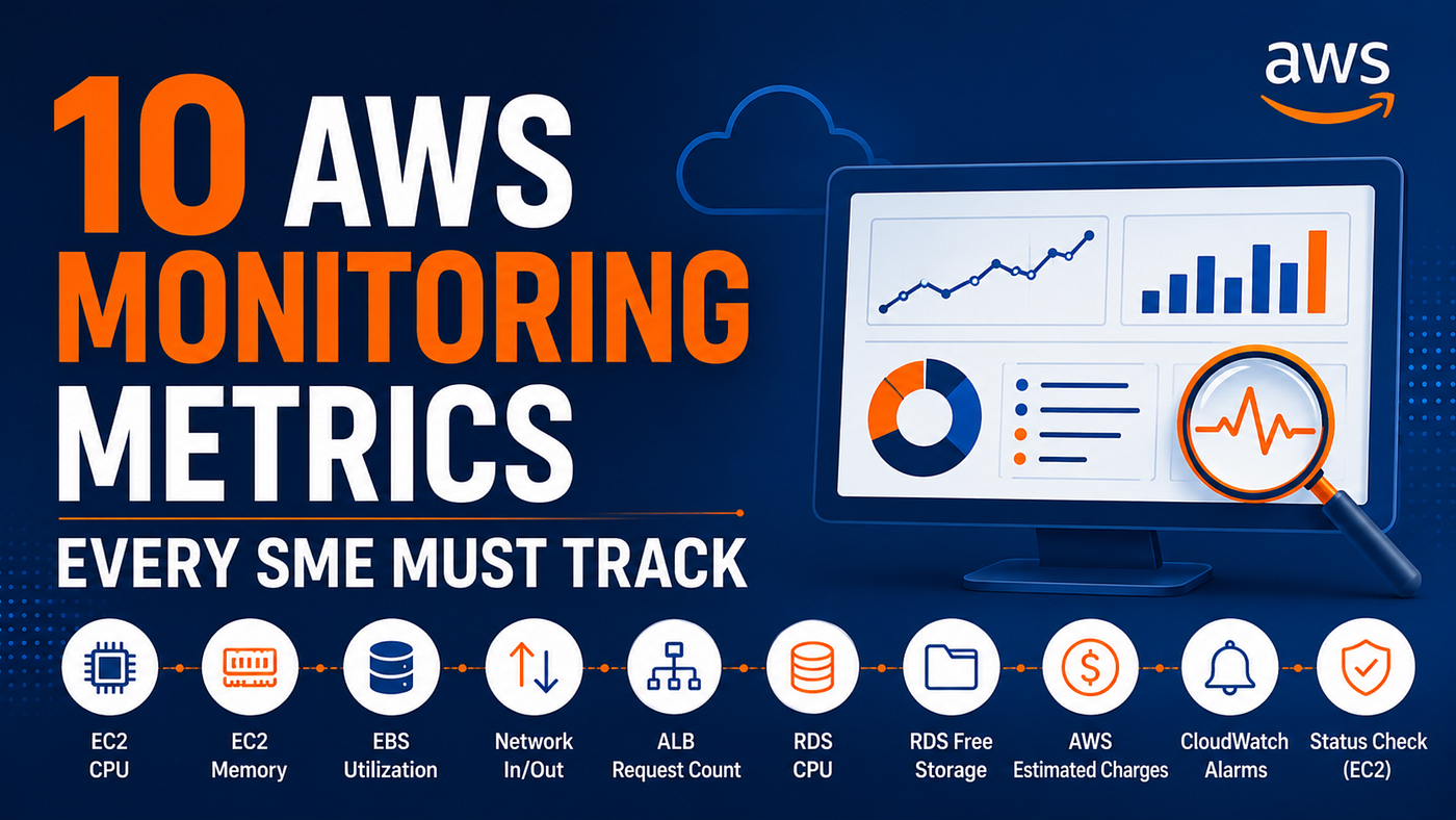 10 AWS Monitoring Metrics Every SME Must Track