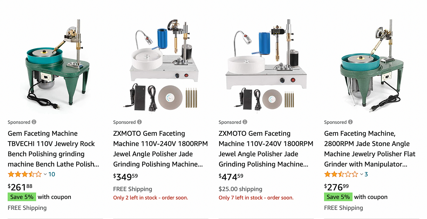 A List of Current Faceting Machine Manufacturers