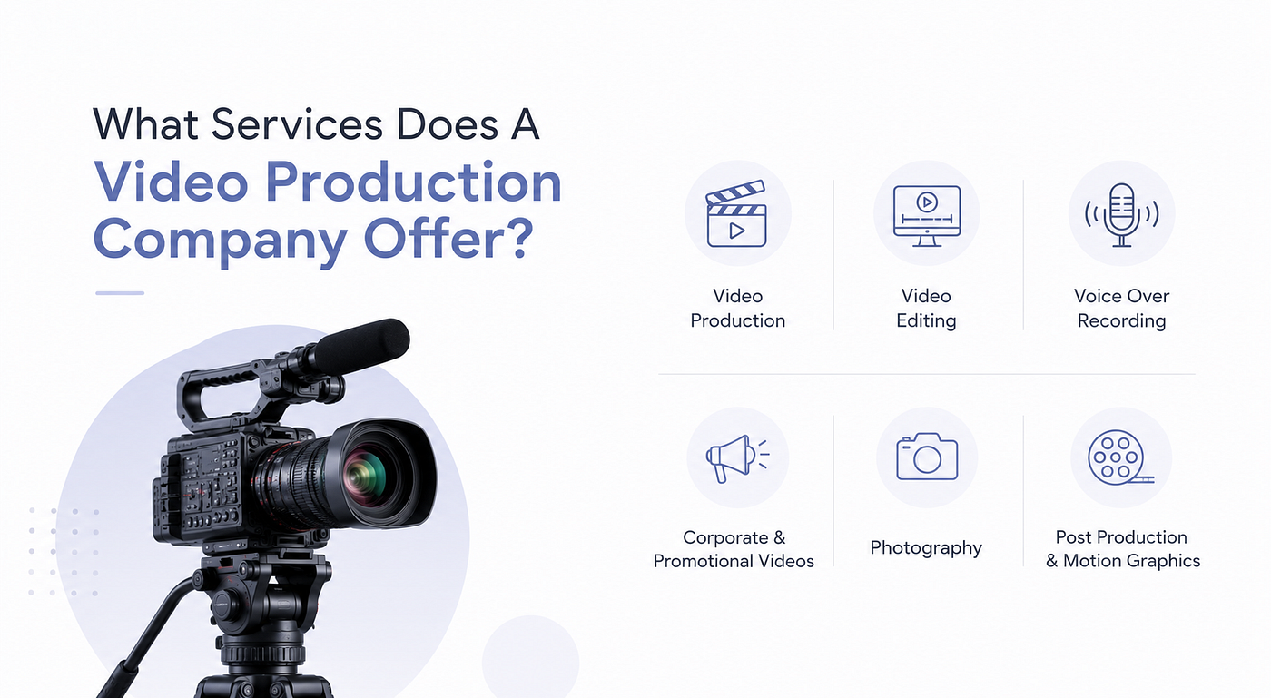 What Services Does A Video Production Company Offer?