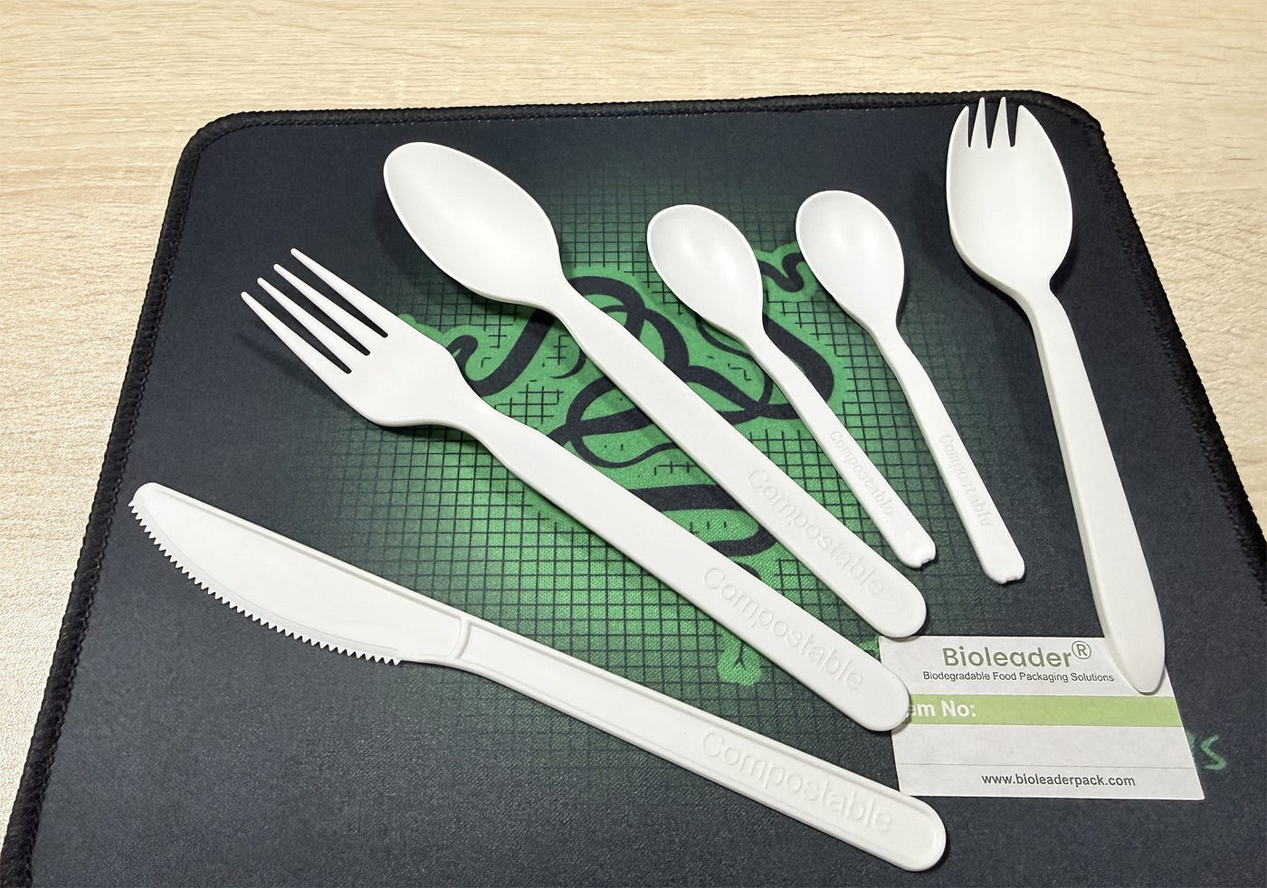 Bioleader’s CPLA Compostable Cutlery Choice