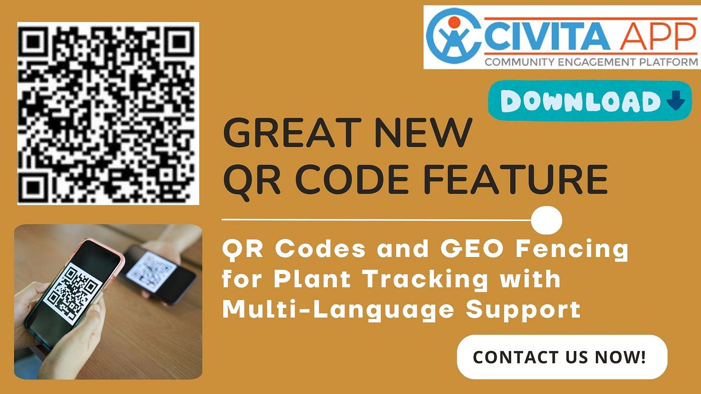 QR Codes and GEO Fencing for Plant Tracking with Multi-Language Support