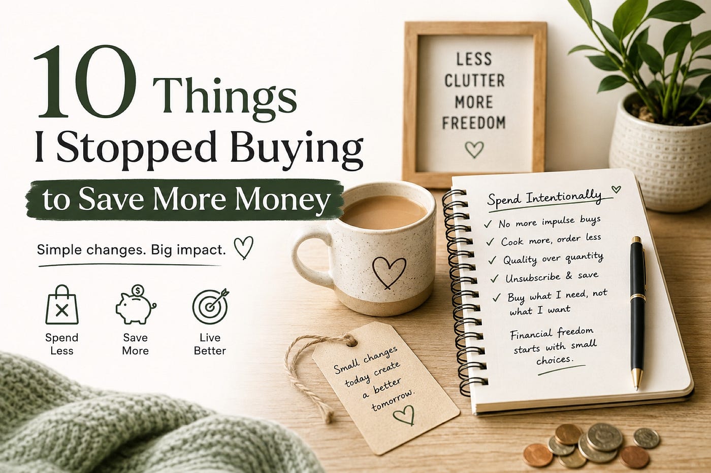 10 Things I Stopped Buying to Save More Money